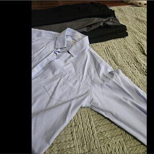 Boys dress pants and shirt